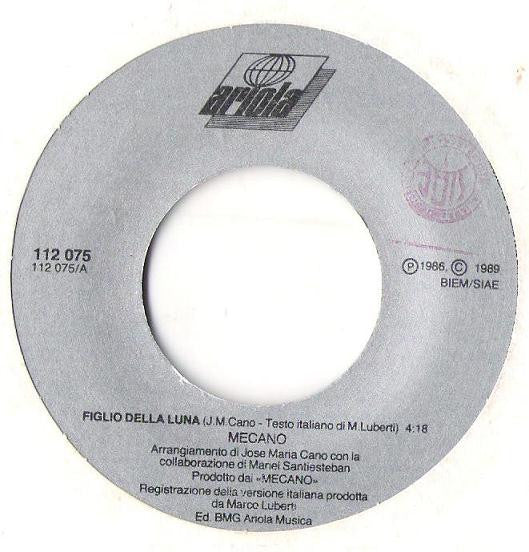 Mecano – Figlio Della Luna (7", Italy - 1989)