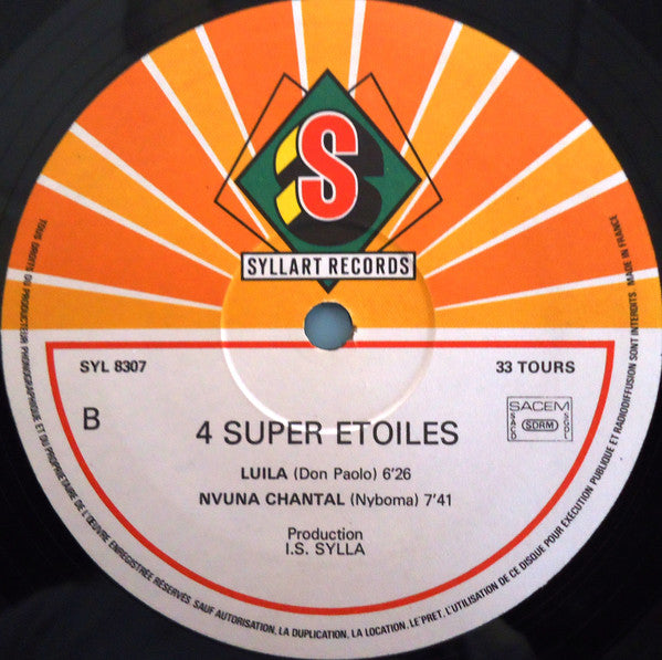 Quatre Etoiles – 4 Super Etoiles (LP, France - 1984)