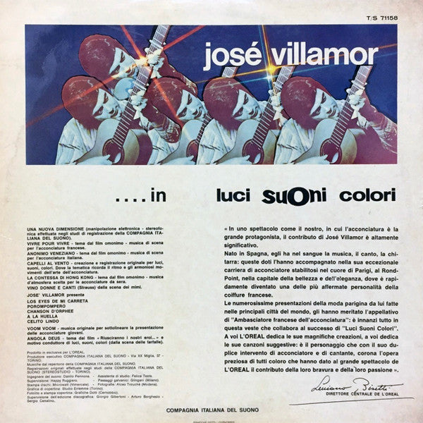 Unknown Artist, José Villamor – ... La Nuova Dimensione - Colonna Sonora Originale Da Luci Suoni Colori (LP, Album, Italy - 1969)