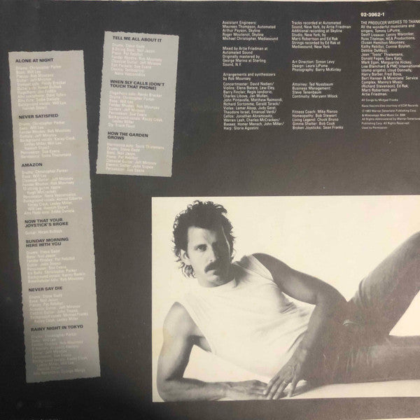 Michael Franks – Passionfruit (LP, Album, Italy - 1984)