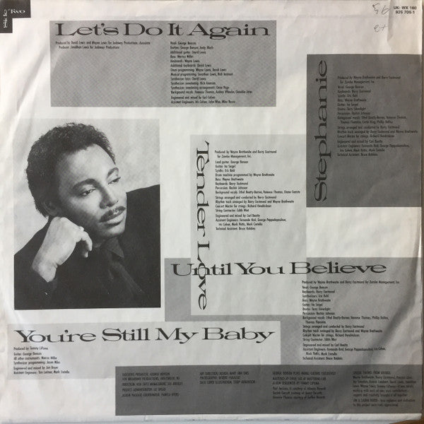 George Benson – Twice The Love (LP, Album, Europe - 1988)