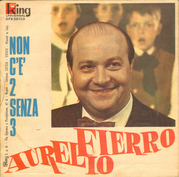 Aurelio Fierro – Preghiera A 'Na Mamma (7", Italy - 1969)