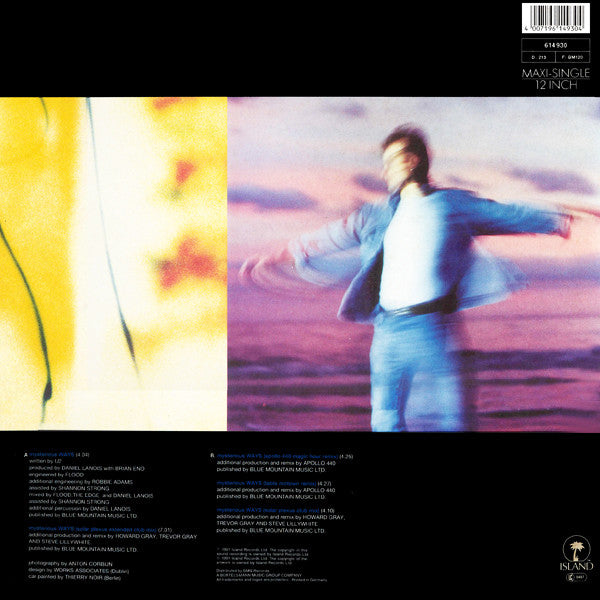U2 – Mysterious Ways (12", Germany - 1991)