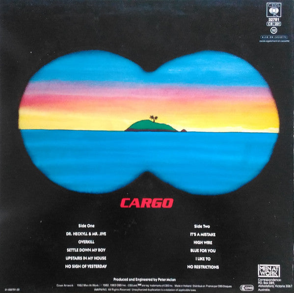 Men At Work – Cargo (LP, Album, Reissue, Europe)