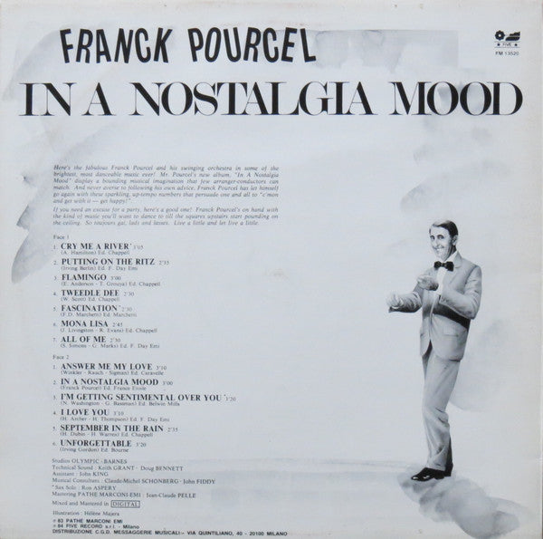 Franck Pourcel – In A Nostalgia Mood (LP, Album, Italy - 1984)