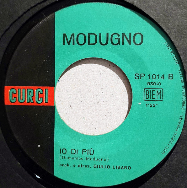 Domenico Modugno – Dio, Come Ti Amo / Io Di Più (7", Italy - 1966)