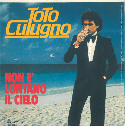 Toto Cutugno – Un'Estate Con Te (7", Italy - 1983)