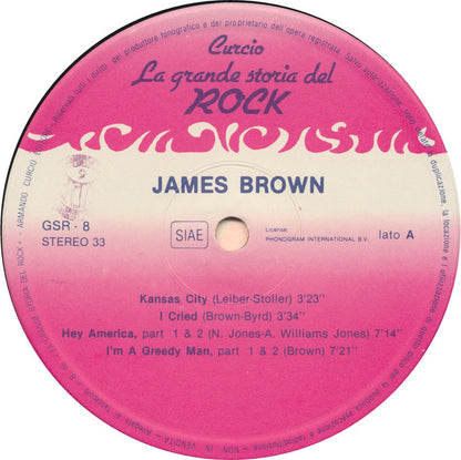James Brown – James Brown (LP, Compilation, Italy - 1981)