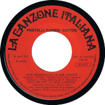 Various – La Canzone Italiana - N° 10 (7", Italy - 1970)