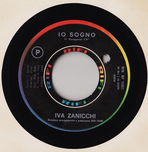 Iva Zanicchi – Zingara (7", Italy - 1969)