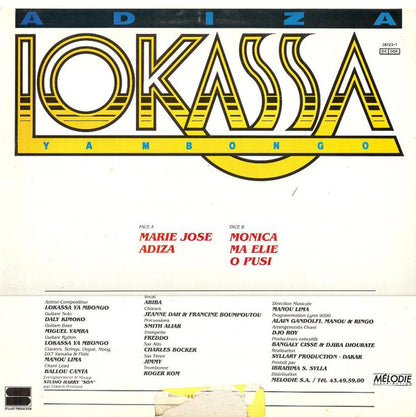 Lokassa Ya Mbongo – Adiza (LP, France - 1985)