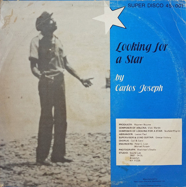 Carlos Joseph – Arlena (12", Barbados - 1983)