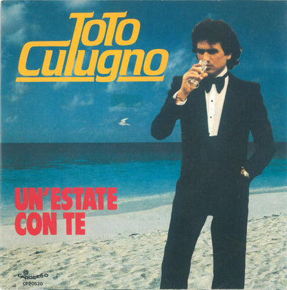 Toto Cutugno – Un'Estate Con Te (7", Italy - 1983)