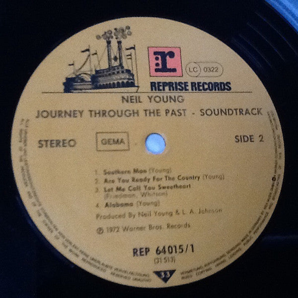 Neil Young – Journey Through The Past (LP, Reissue, Compilation, Europe)