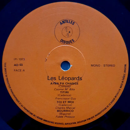 Les Leopards, Le Ry-Co Jazz – Festival Musical A Paris (LP, Album, Martinique - 1973)