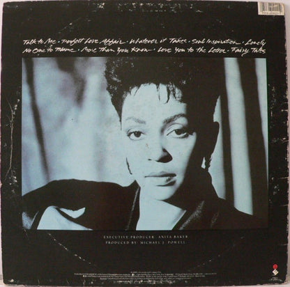 Anita Baker – Compositions (LP, Album, Italy - 1990)