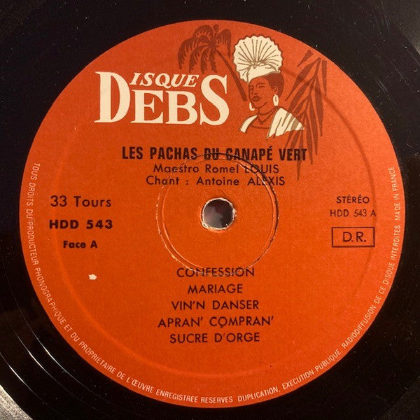 Les Pachas Du Canape Vert – Les Pachas (LP, Album, France - 1973)