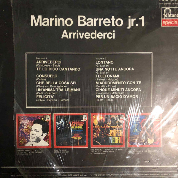 Don Marino Barreto Jr. – Marino Barreto Jr. 1 (Arrivederci) (LP, Compilation, Italy - 1973)