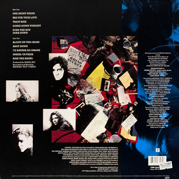 Rhino Bucket – Rhino Bucket (LP, Album, Europe - 1990)