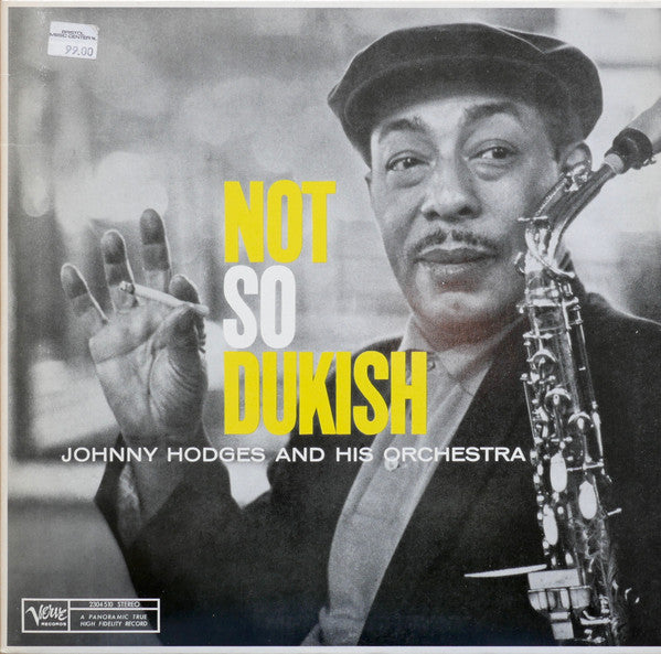 Johnny Hodges And His Orchestra – Not So Dukish 	 	 (LP, Germany)