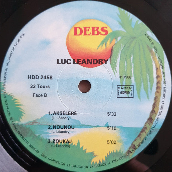 Luc Léandry – Alerte Nº 2 (LP, France - 1988)