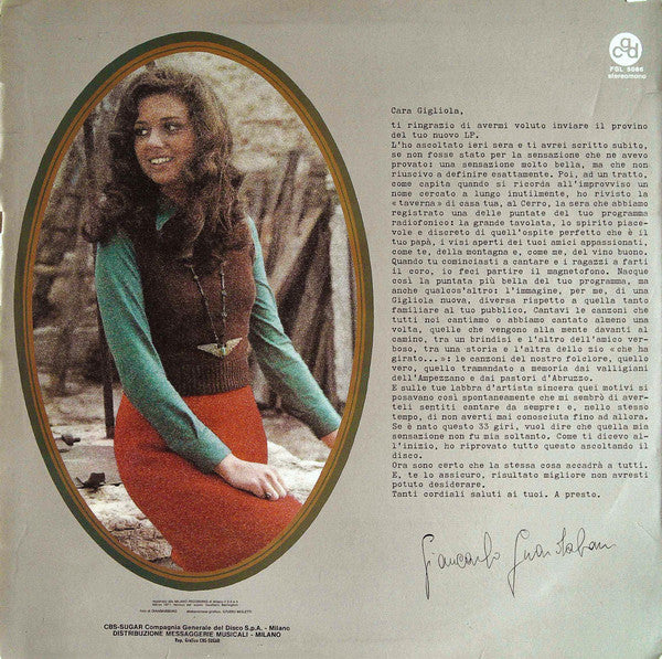 Gigliola Cinquetti – Cantando Con Gli Amici (LP, Album, Italy - 1971)