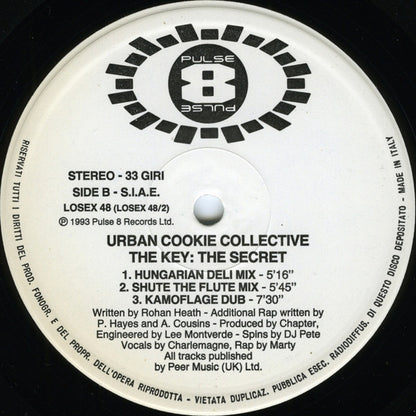 Urban Cookie Collective – The Key : The Secret (12", Italy - 1993)