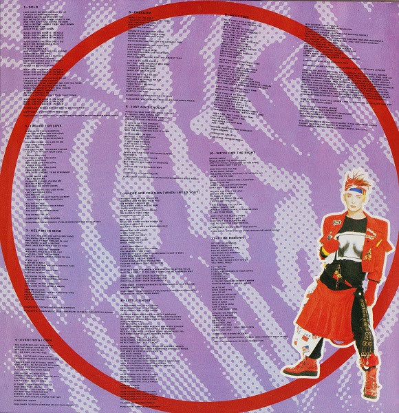 Boy George – Sold (LP, Album, Italy - 1987)