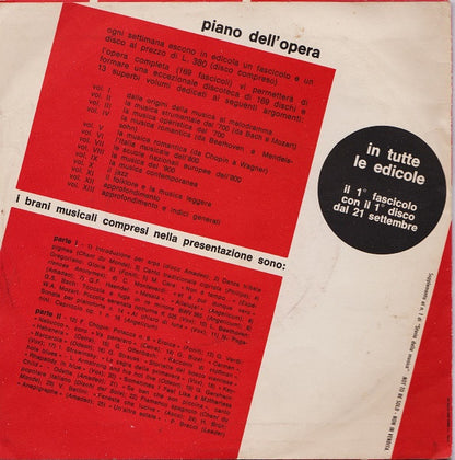 Unknown Artist – Storia Della Musica: Presentazione (7", Italy - 1964)
