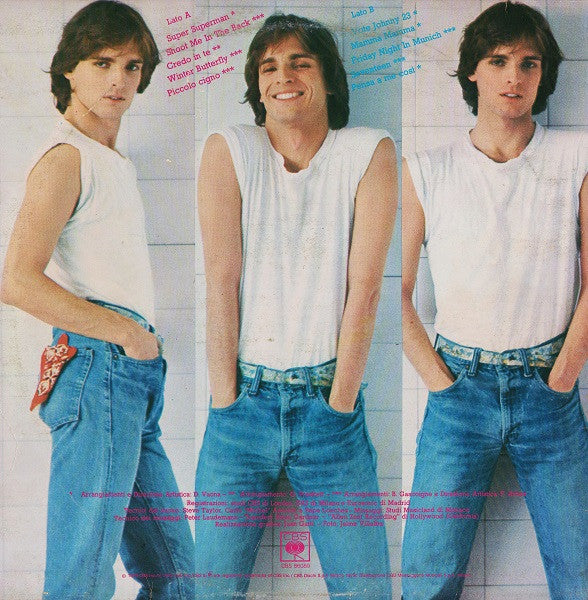 Miguel Bosé – Chicas! (LP, Album, Italy - 1979)