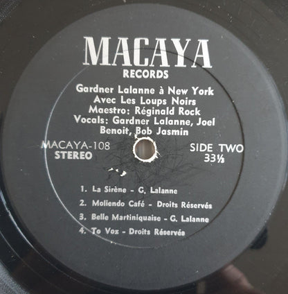 Gardner Lalanne, Les Loups Noirs (2) – A New York (LP, Album, US - 1972)