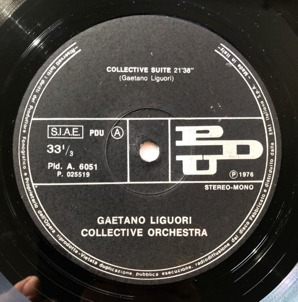 Gaetano Liguori Collective Orchestra – Gaetano Liguori Collective Orchestra (LP, Italy - 1976)