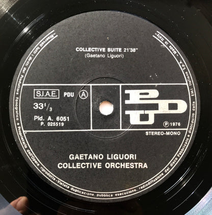 Gaetano Liguori Collective Orchestra – Gaetano Liguori Collective Orchestra (LP, Italy - 1976)