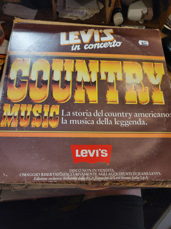 Various – Levi's In Concerto (Country Music) (LP, Compilation, Italy - 1982)