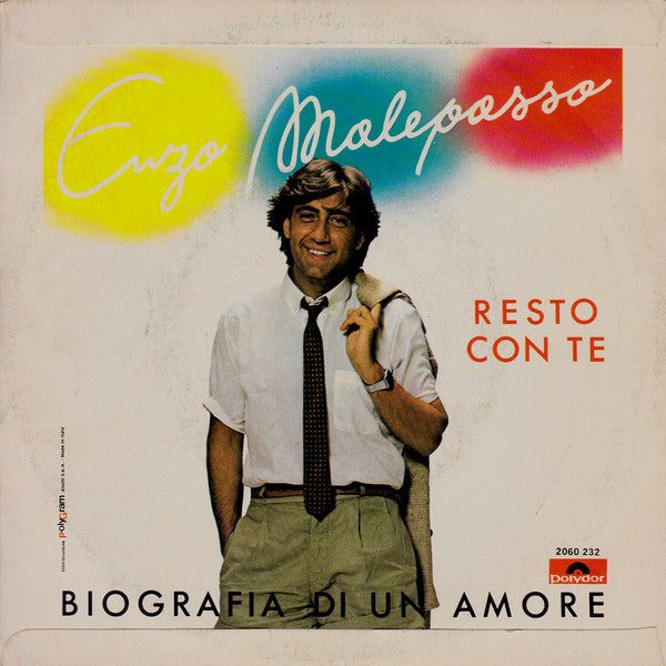Enzo Malepasso – Resto Con Te (7", Italy - 1980)