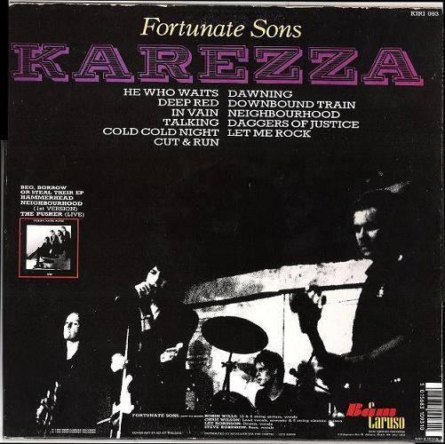 Fortunate Sons – Karezza (LP, Album, UK - 1987)