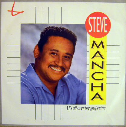 Steve Mancha – It's All Over The Grapevine (12", UK - 1986)