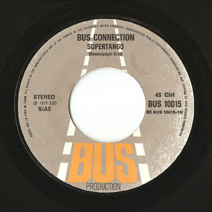 Bus Connection – Supertango (7", Italy - 1977)
