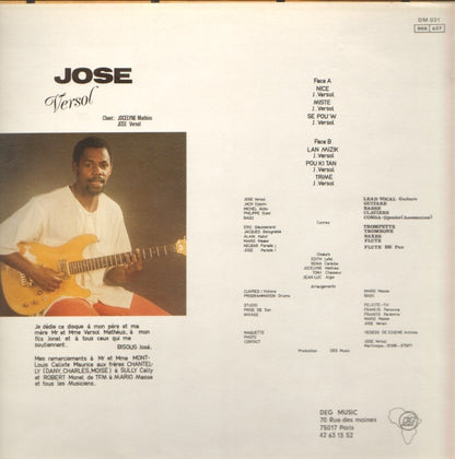 José Versol – Myste (LP, France - 1987)