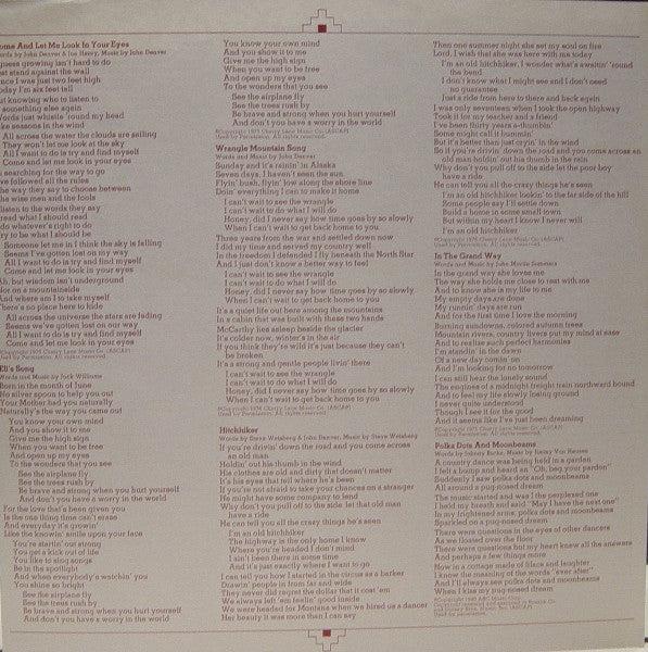 John Denver – Spirit (LP, Album, US - 1976)