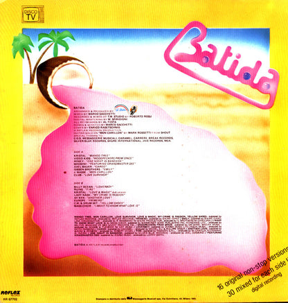 Various – Batida (LP, Italy - 1985)