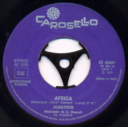 Albatros – Africa (7", Italy - 1975)