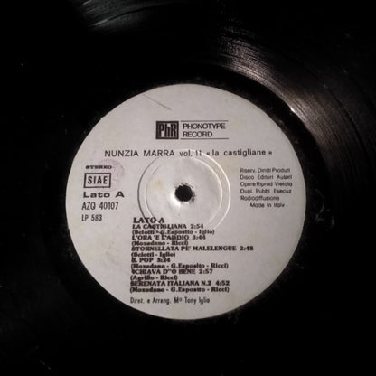 Nunzia Marra – La Castigliana Vol. 11 (LP, Italy)