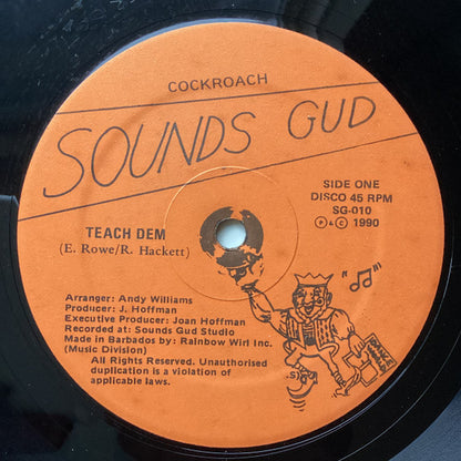 Cockroach (19) – Teach Dem (12", Barbados - 1990)