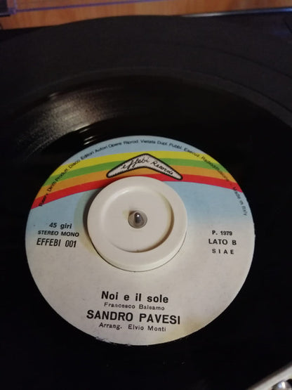 Sandro Pavesi – Prendi Il Mio Numero (7", Italy - 1979)