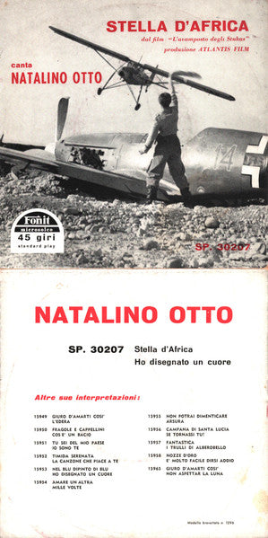 Natalino Otto – Stella D'Africa (7", Italy - 1958)