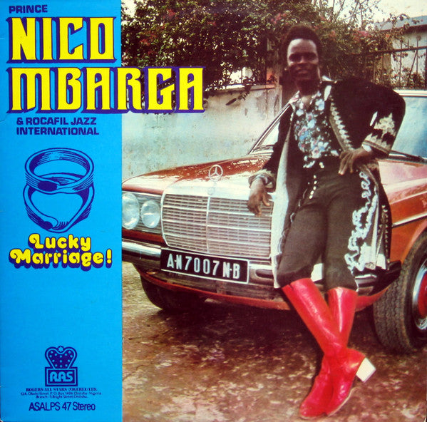 Prince Nico Mbarga And Rocafil Jazz – Lucky Marriage! (LP, Album, France - 1981)