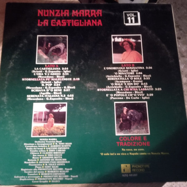 Nunzia Marra – La Castigliana Vol. 11 (LP, Italy)