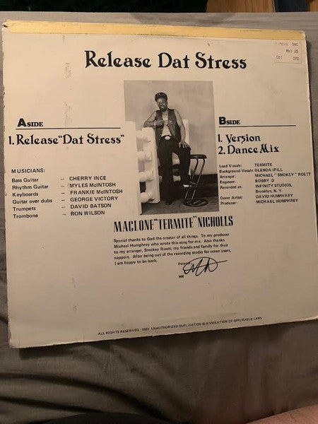 Termite – Release "Dat Stress" (12", US - 1994)