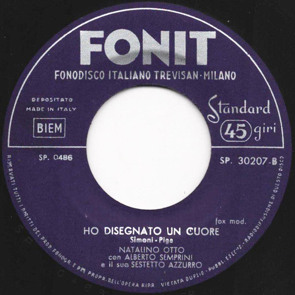 Natalino Otto – Stella D'Africa (7", Italy - 1958)